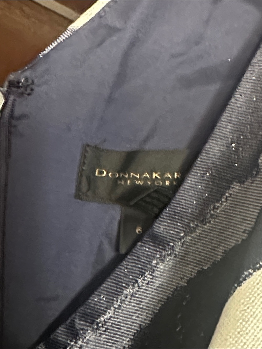 Donna Karan New York
Women's Striped Belted Gown - Picture 8 of 9